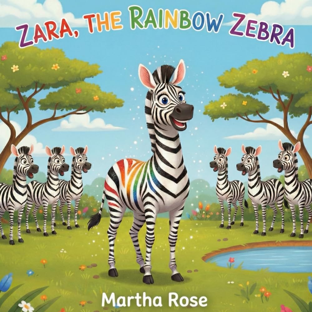 Zara, The Rainbow Zebra