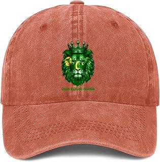 Vintage Cocos Keeling Islands Flag Lion Head Baseball Cap for Men Women