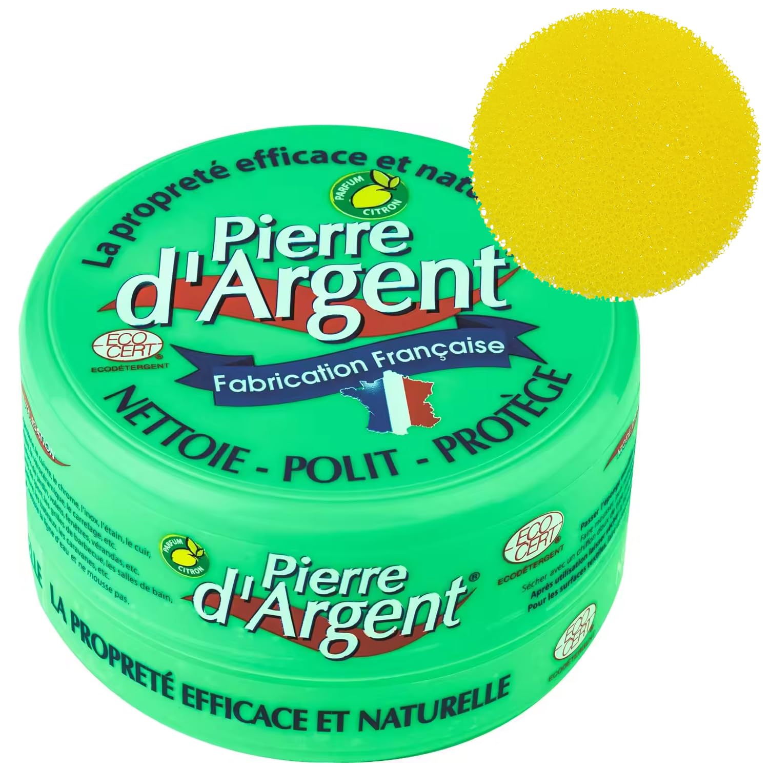 ピエールダルジャン 金属磨きクリーム 300g スポンジ付き フランス製 銀磨き…