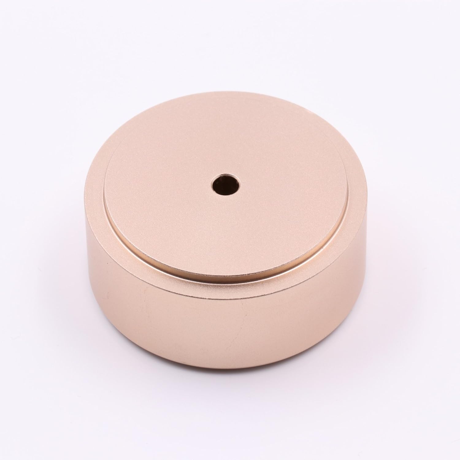 49x22m Solid Aluminum Speaker Feet Spikes Amplifier Turntable Recorder CD DAC Monitor Isolation Stand Pad Vibration Floor Base Set of 4 (Gold)