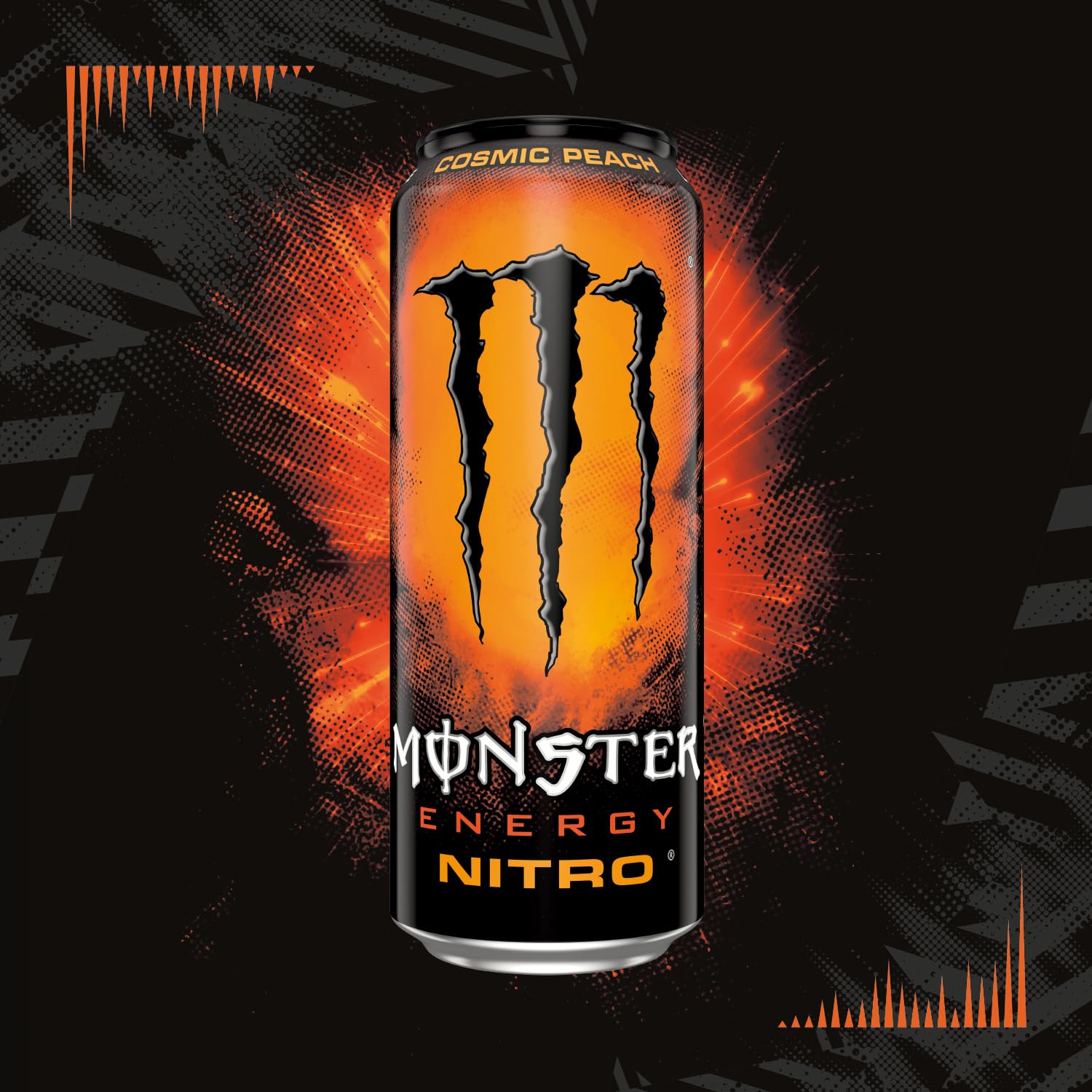 Monster Energy Nitro Cosmic Peach - In Handy Disposable Boxes (12