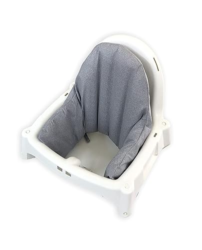 Miniatura 2 de Funda para silla alta IKEA Antilop para silla alta, funda de algodón para cojín inflable, funda de cojín para sillas altas para bebés y niños