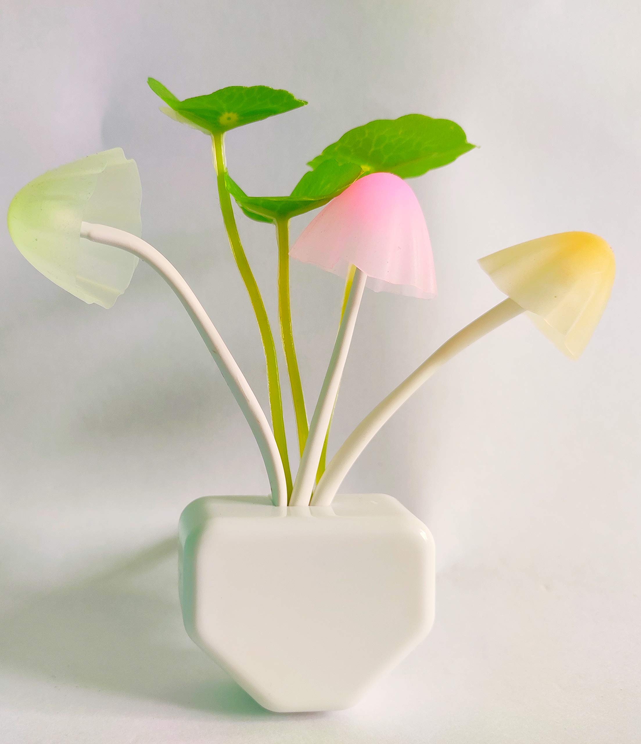 Dulari Handicrafts |Mushroom Multi Color Led Sensor Lights for Diwali Pack of 2…