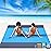 BYDOLL Beach Blanket 78\'\'X81\'\' Waterproof Sandproof Suits1-4 Adults Oversized Lightweight Large Blanket Picnic Mat for Beach Sand Free Travel Camping Hiking Picnic