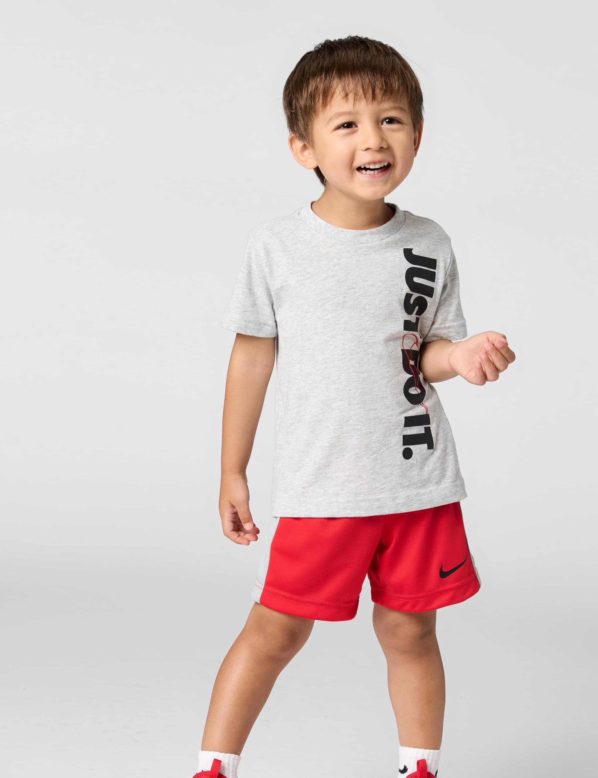 NIKE Jungen Just Do It Tee And Shorts 2-piece Set Shorts-Set