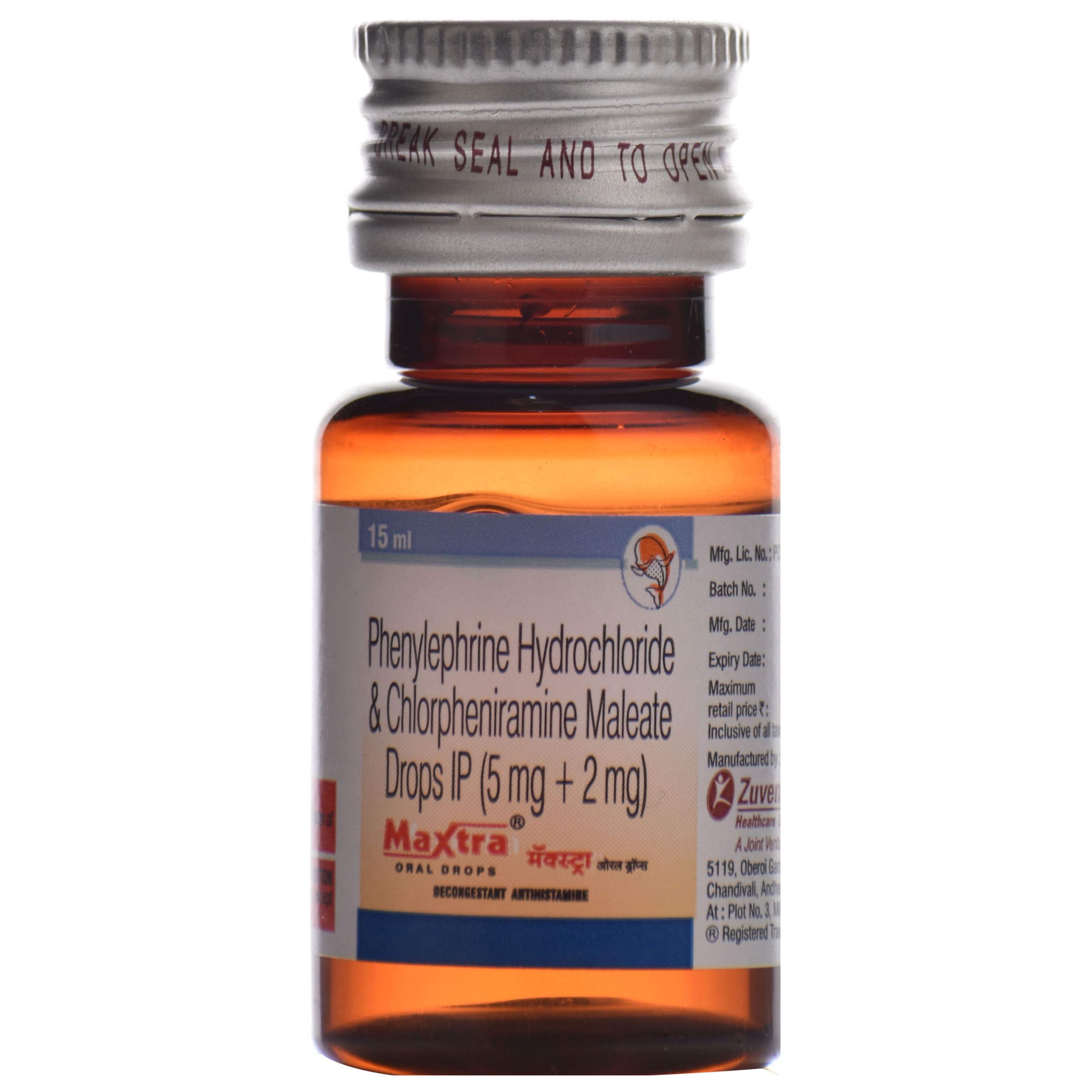 Maxtra - Bottle of 15 ml Oral Drops