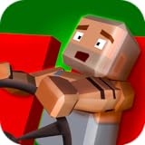Unusual cubical landscape Pixel Faily Brakes 3D