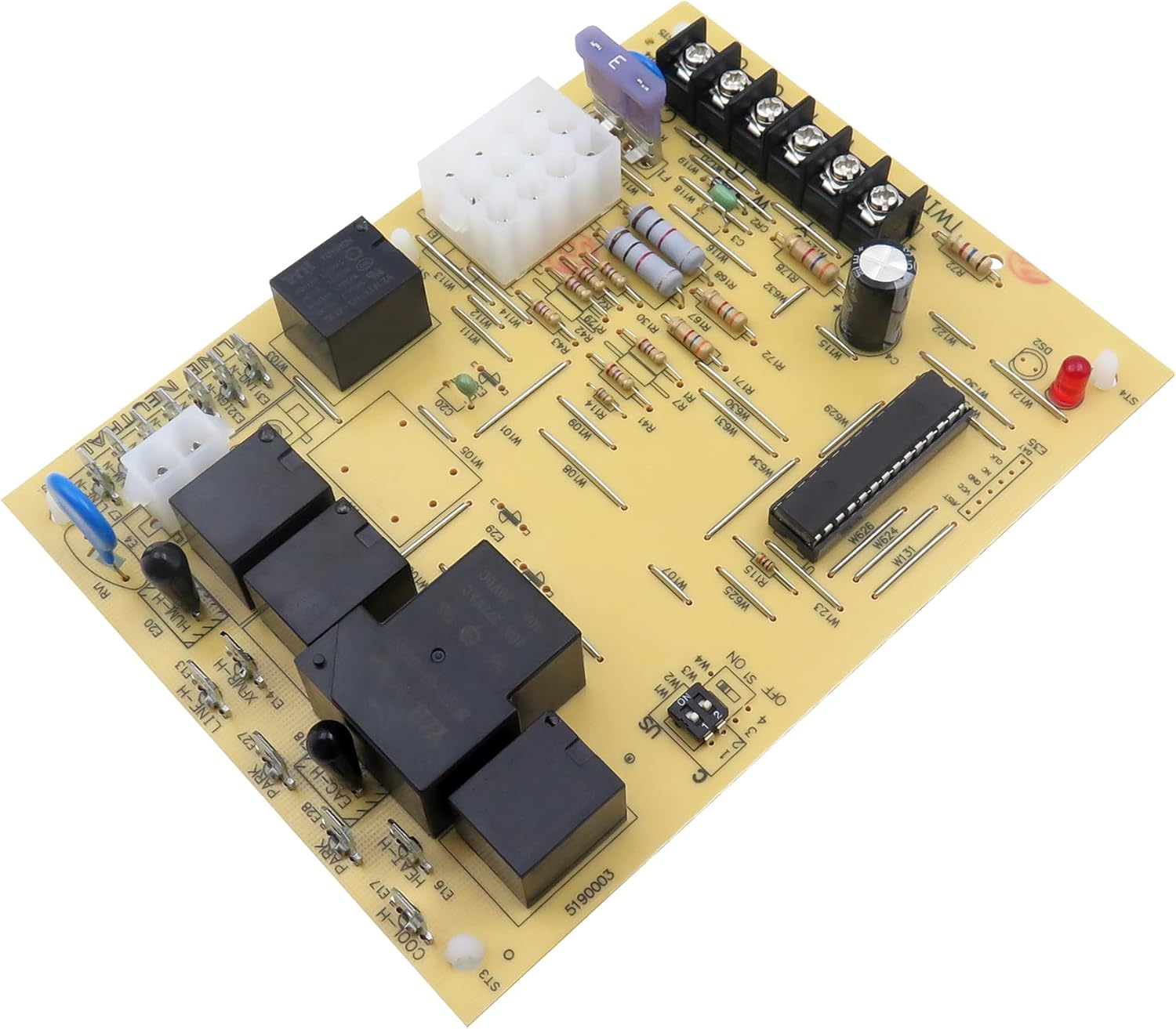Upgraded PCBBF112S Furnace Control Board Replacement for Goodman Amana White-Rodgers, Compatible with 50A55-743 PCBBF112 PCBBF123 PCBBF110 HVAC Circuit Board