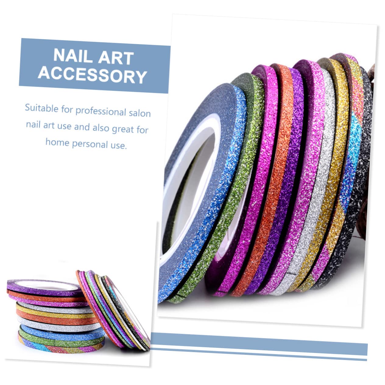 Beavorty 150piezas Cinta De Nail Art Striping Tape Para Decoración De Uñas Para Mujeres y