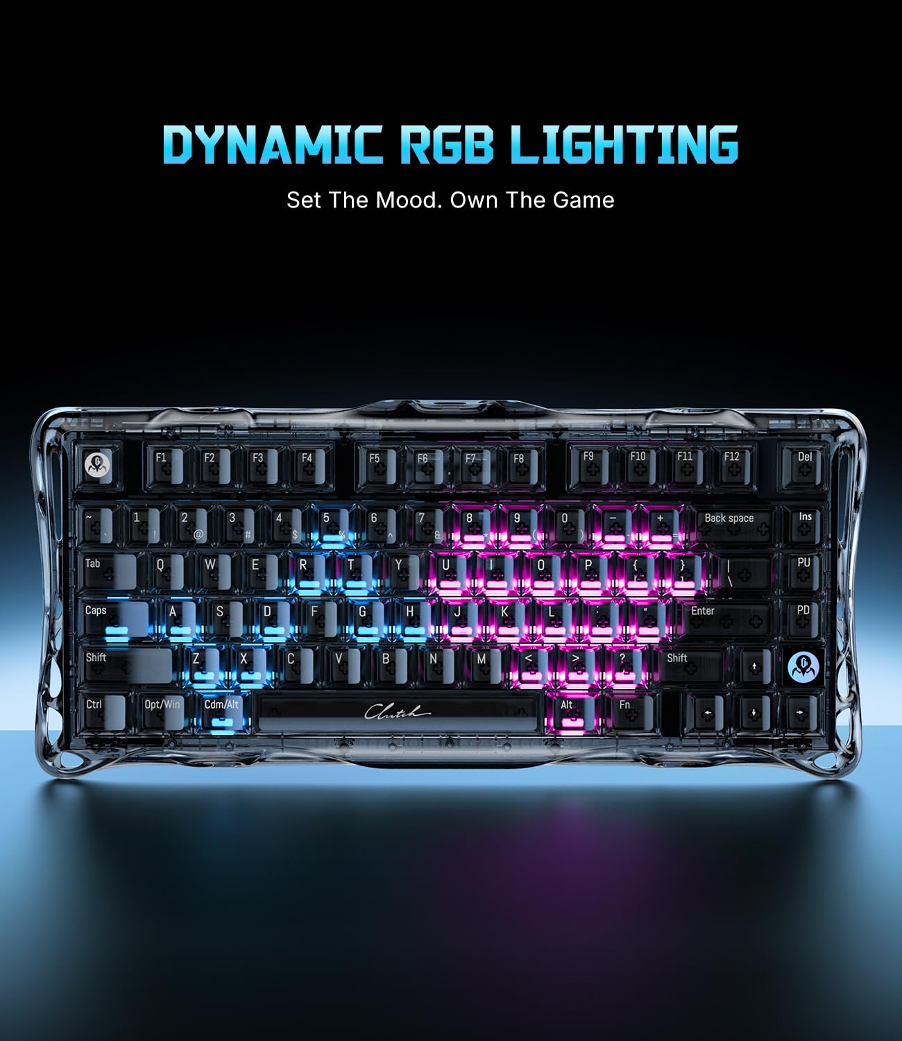 GravaStar V75 Lite Hall Effect Gaming Tastiera 8K Rapid Trigger