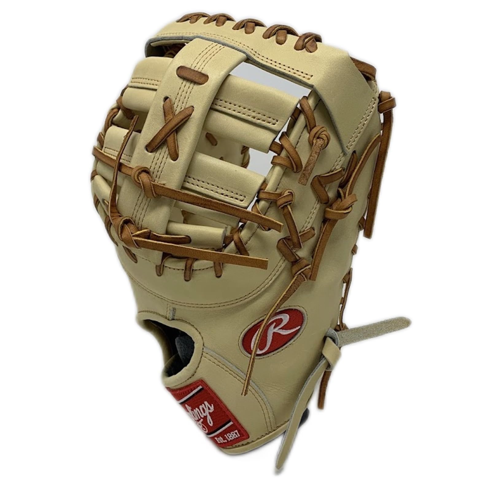 Rawlings Heart of The Hide DCT First Base Mitt 13 Inch Camel Tan Right Hand Throw