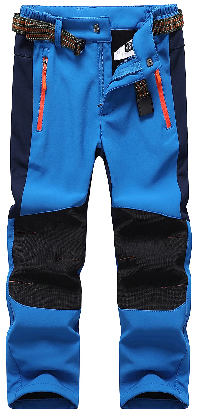 DAFENP Pantaloni Neve Trekking Bambino Impermeabili Sci Pantaloni Traspirante da Softshell Invernali Pioggia Pantaloni Escursionismo Ragazze Ragazzo