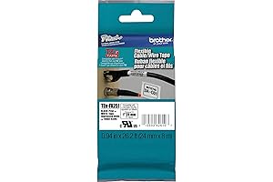 Brother Genuine P-Touch TZE-FX251 Tape for Wire Wrapping and Flagging
