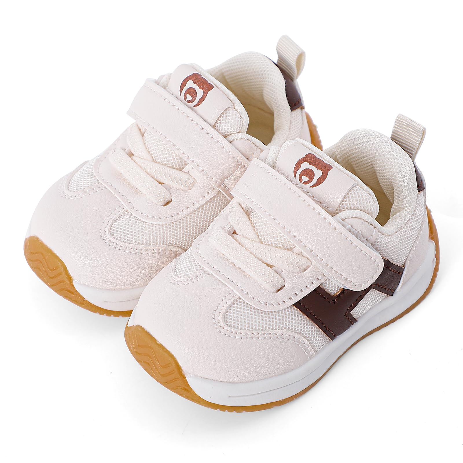 1-3 Année Baskets Bébé Fille Garçon Chaussures Premiers Pas Bebe Respirant et Antidérapant