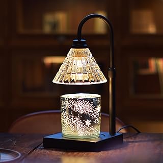 MAKYTWOW Candle Warmer Lamp with Dimmer, 2H/4H/8H Timer, Compatible with Yankee Candle Large Jar Candle, Home Decor Gift for her, Birthday Gift for mom, Home Scented Jar Candles Heater