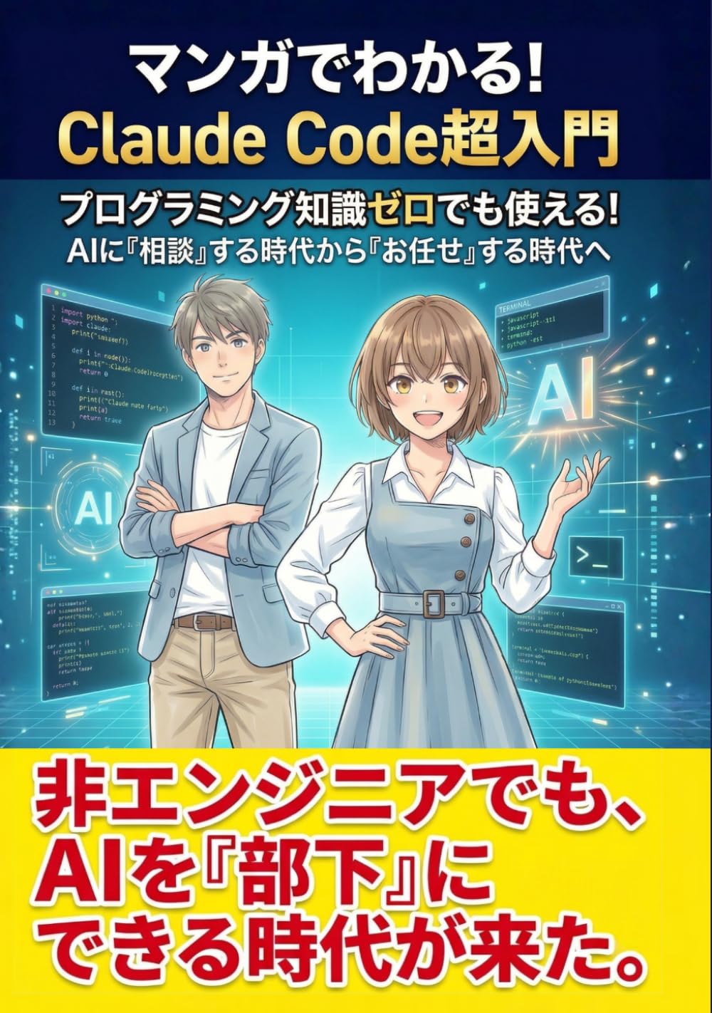 マンガでわかる！Claude Code超入門: プログラミング知識ゼロでも使える！ AIに「相談」する時代から「お任せ」する時代へ (Claude Code シリーズ)