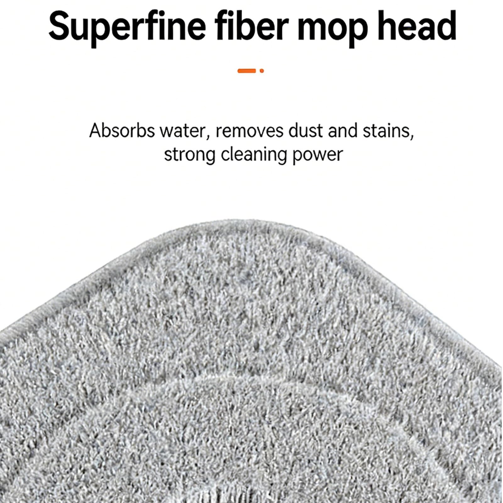 Juego de Limpieza de Pisos de Microfibra Multiusos con de Metal y 6 recambios Lavables a máquina para Uso doméstico Estructura de Cubo para fregona Antideslizante