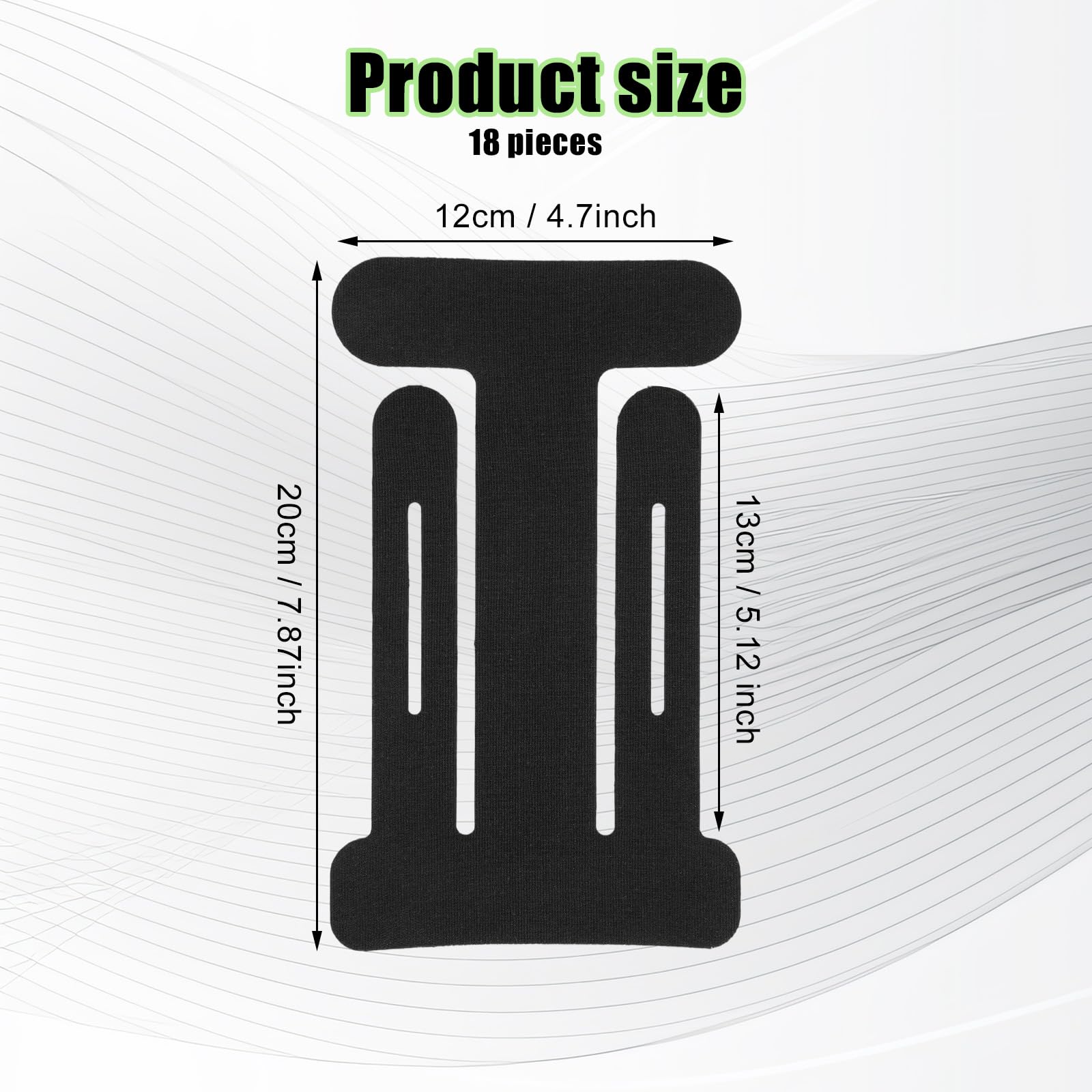 PHYTOP 12 Rotoli Tape Kinesiologico Pretagliato - Tape Neuromuscolare