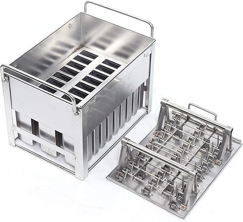 Miniatura 6 de Moldes de acero inoxidable para helado, con 30 tazas de molde, kit de moldes de acero inoxidable, moldes de acero inoxidable, molde para paletas de