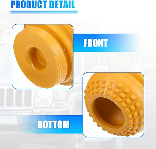 Miniatura 6 de X AUTOHAUX 2 piezas de parachoques de suspensión delantera para Ford F-250 F-350 F-450 F-550 Super Duty 2013-2022