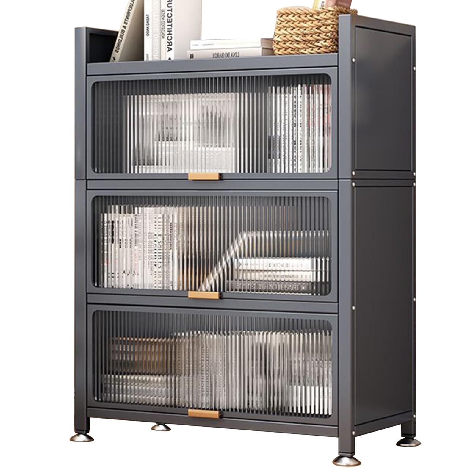 Station à café polyvalente et étagère de cuisine 4 niveaux pour rangement de maison et garage