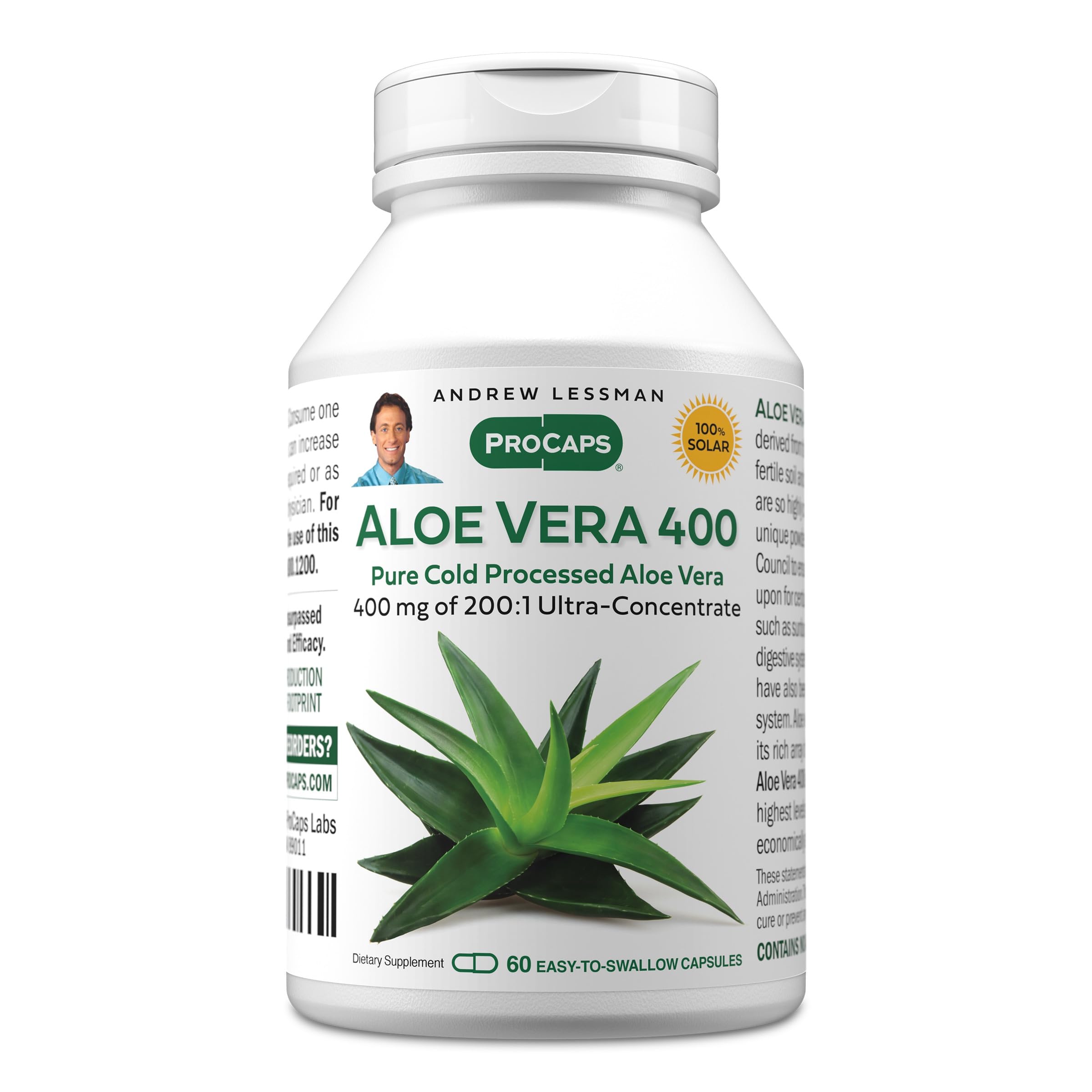 ANDREW LESSMAN Aloe Vera 400 mg