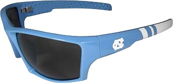 NCAA Siskiyou Sports Fan Shop North Carolina Tar Heels Edge Wrap Sunglasses One Size Team Color