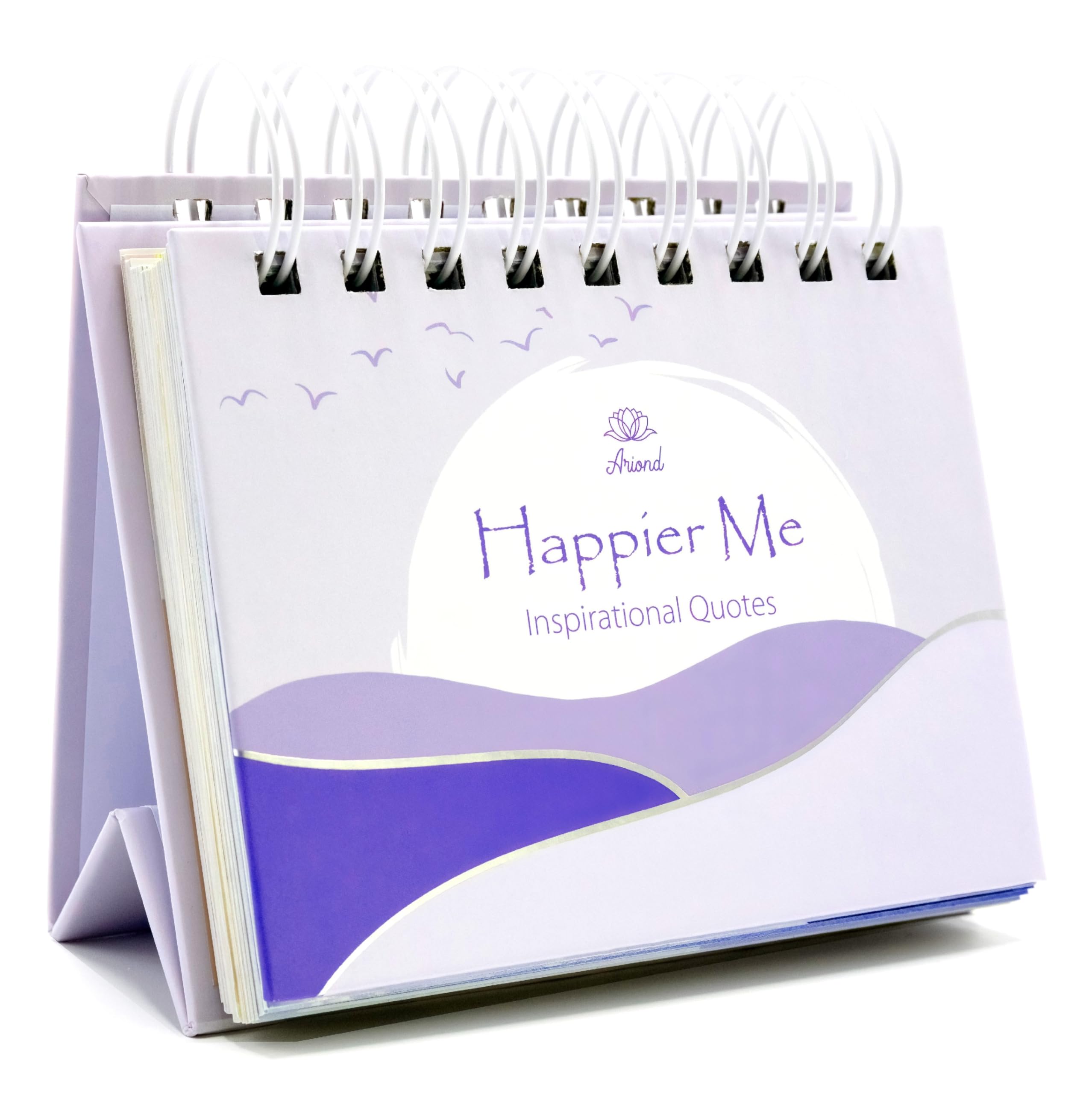 Motivational Calendar - Daily Flip Calendar with Inspirational Quotes-Inspirational Gifts for Women, Office Decor for Women Desk, Inspirational Desk Decor for Women, Desk Decorations for Women office