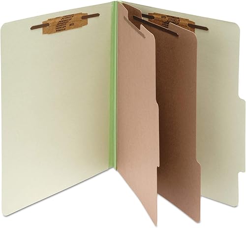 Acco Brands, Inc. Carpetas de clasificación, 3 pulgadas Exp, carta, 2 particiones, verde hoja (paquete de 1)