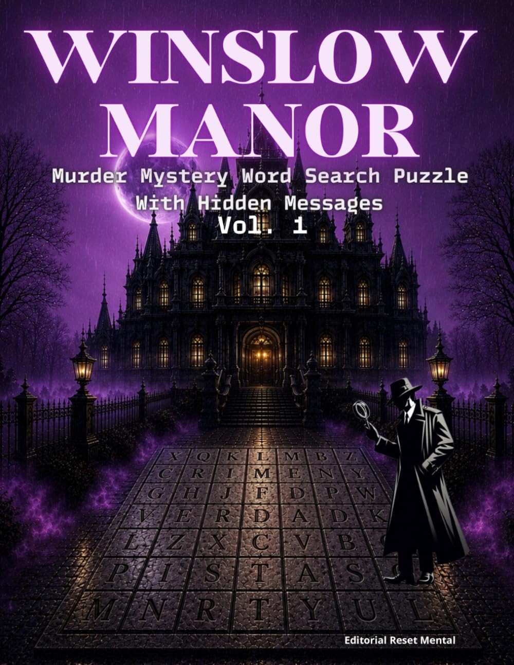 Winslow Manor Murder Mystery Word Search Puzzle: Unravel the Crime with Hidden Messages in a Cozy Whodunnit (Arthur Starling: Private Detective)