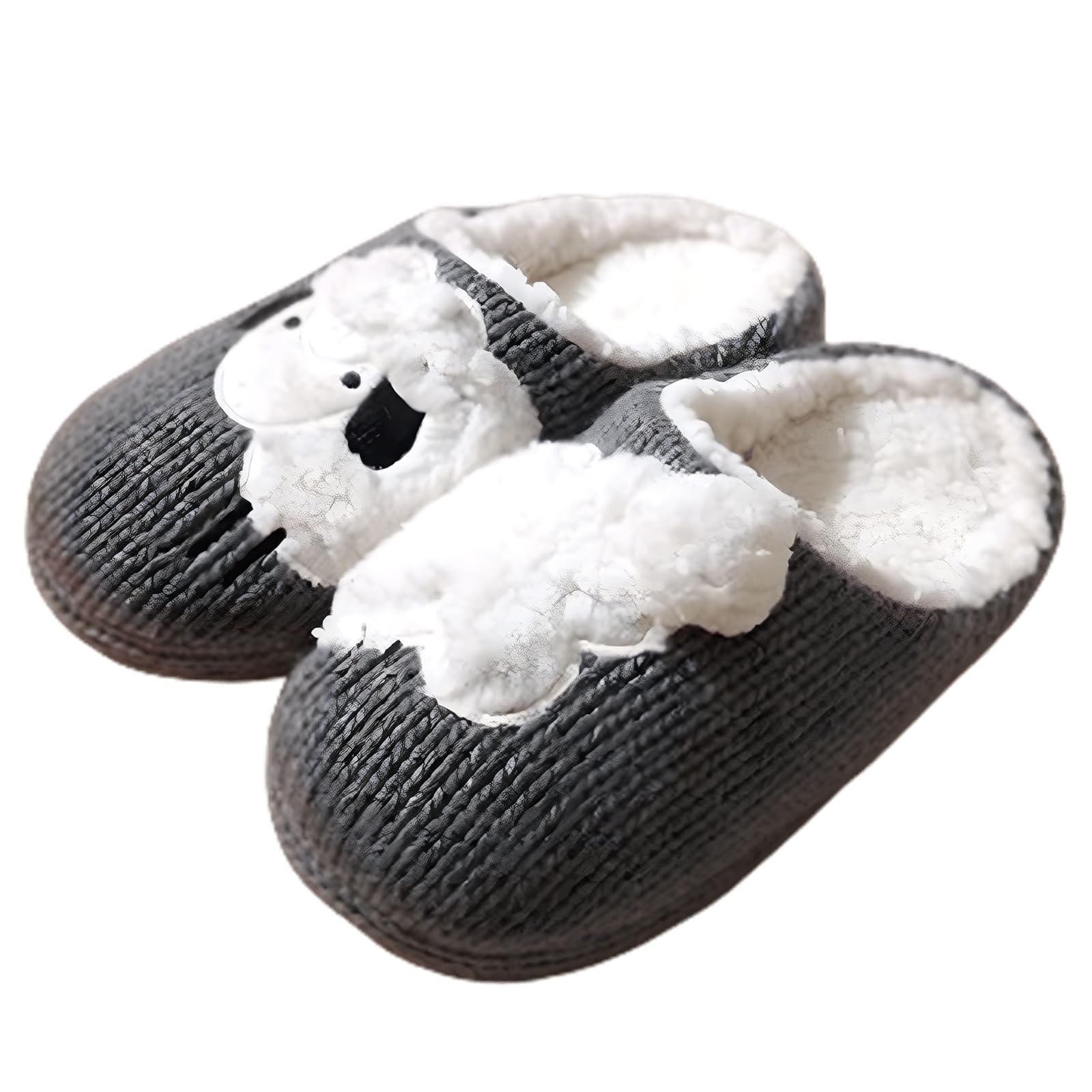 TYOMXA Fuzzy Warm Fluffy Plush Animal Cute Slippers For Women Houseshoes For Women