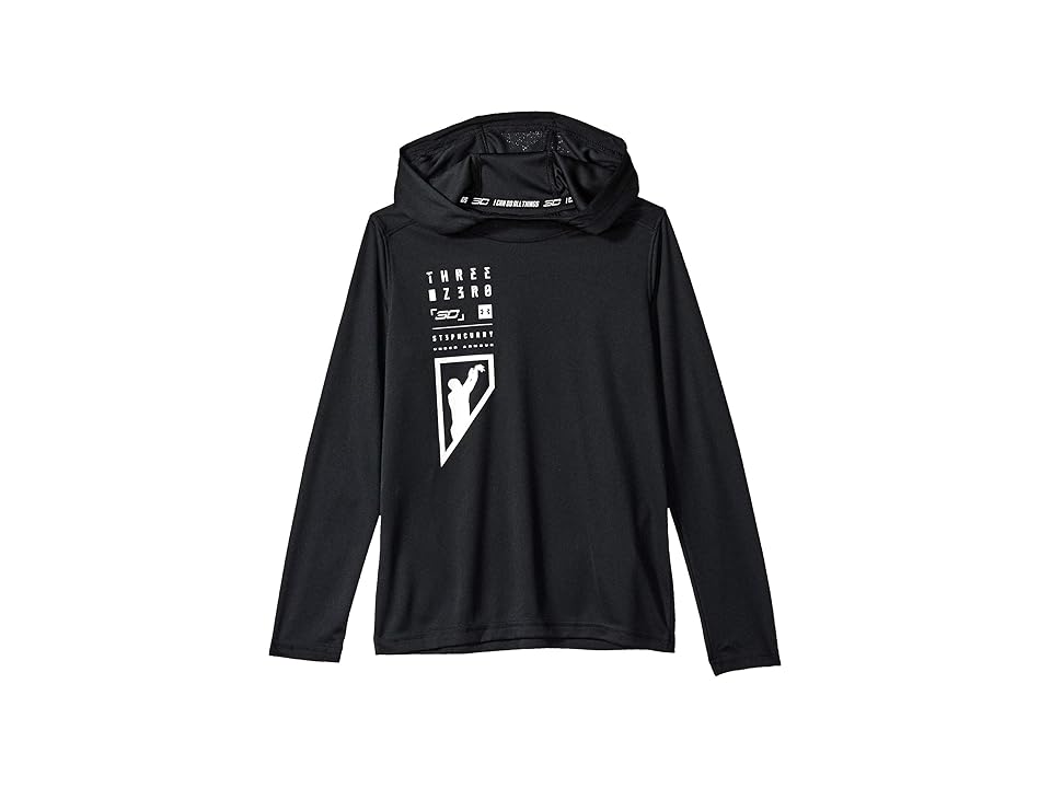 

Under Armour Kids SC30 Shooting Shirt (Big Kids) (Black/White) Boy's T Shirt