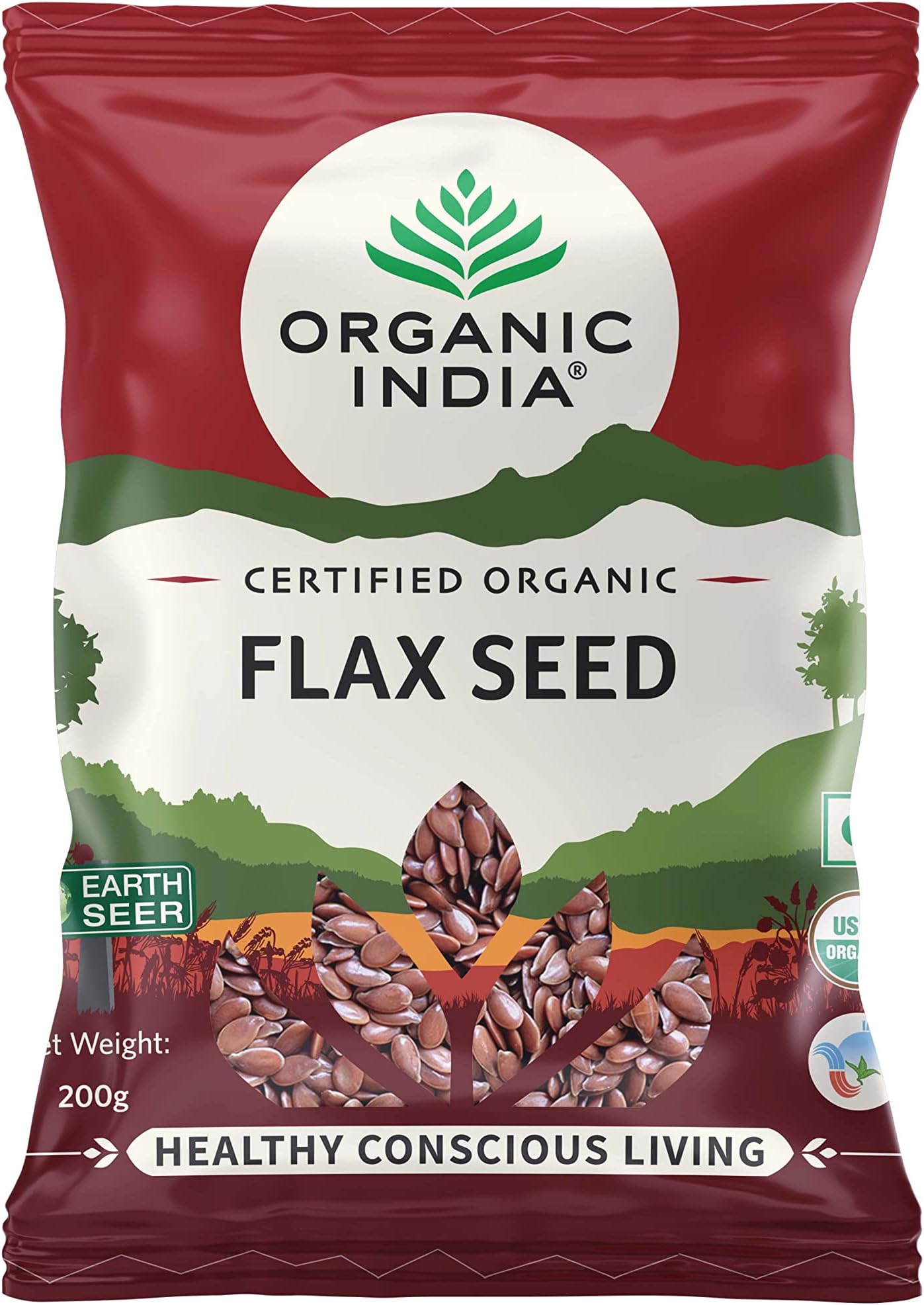 ORGANIC INDIA Flax Seed 200 gm