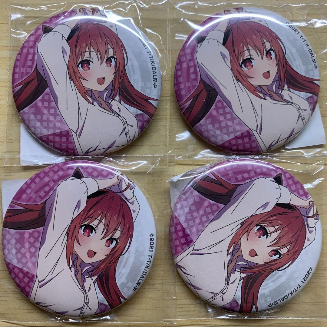 五河琴里　デートアライブ　缶バッジ 五河琴里】デート・ア・ライブIV セリフ付きカプセル缶バッジ