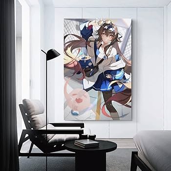 原神　フリーナ　キャンパス壁アート(額縁付き) 原神フリーナキャンパス壁アート(額縁付き)