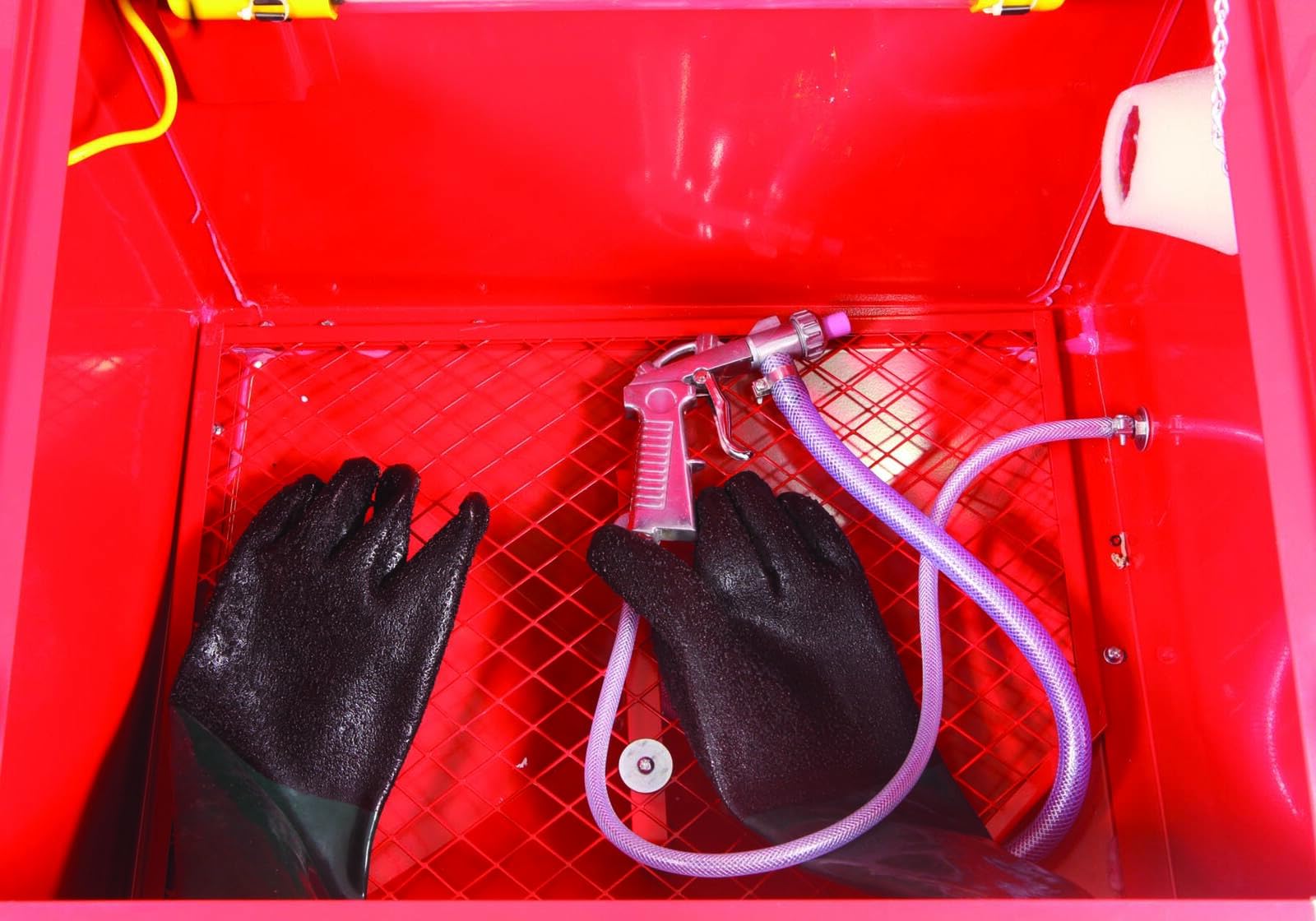 Cabine de sablage microbilleuse pneumatique - OP 0618 - CLAS Equipements