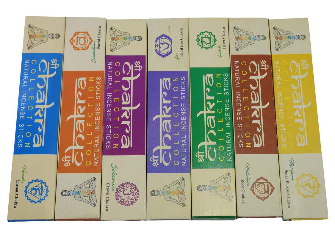 ABN EXPORTS Natural Handrolled Incense Sticks Shri Chakra Pure Fragrance Indian Agarbatti