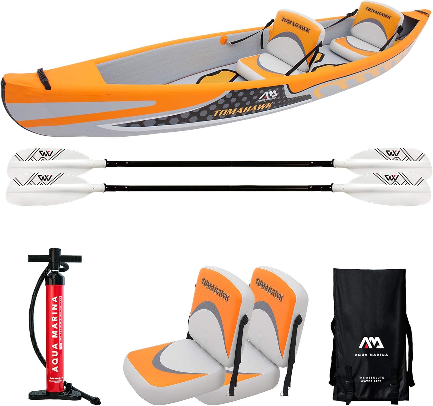 Aqua Marina Tomahawk 2person 425 x 78cm Amazon.fr Sports et Loisirs
