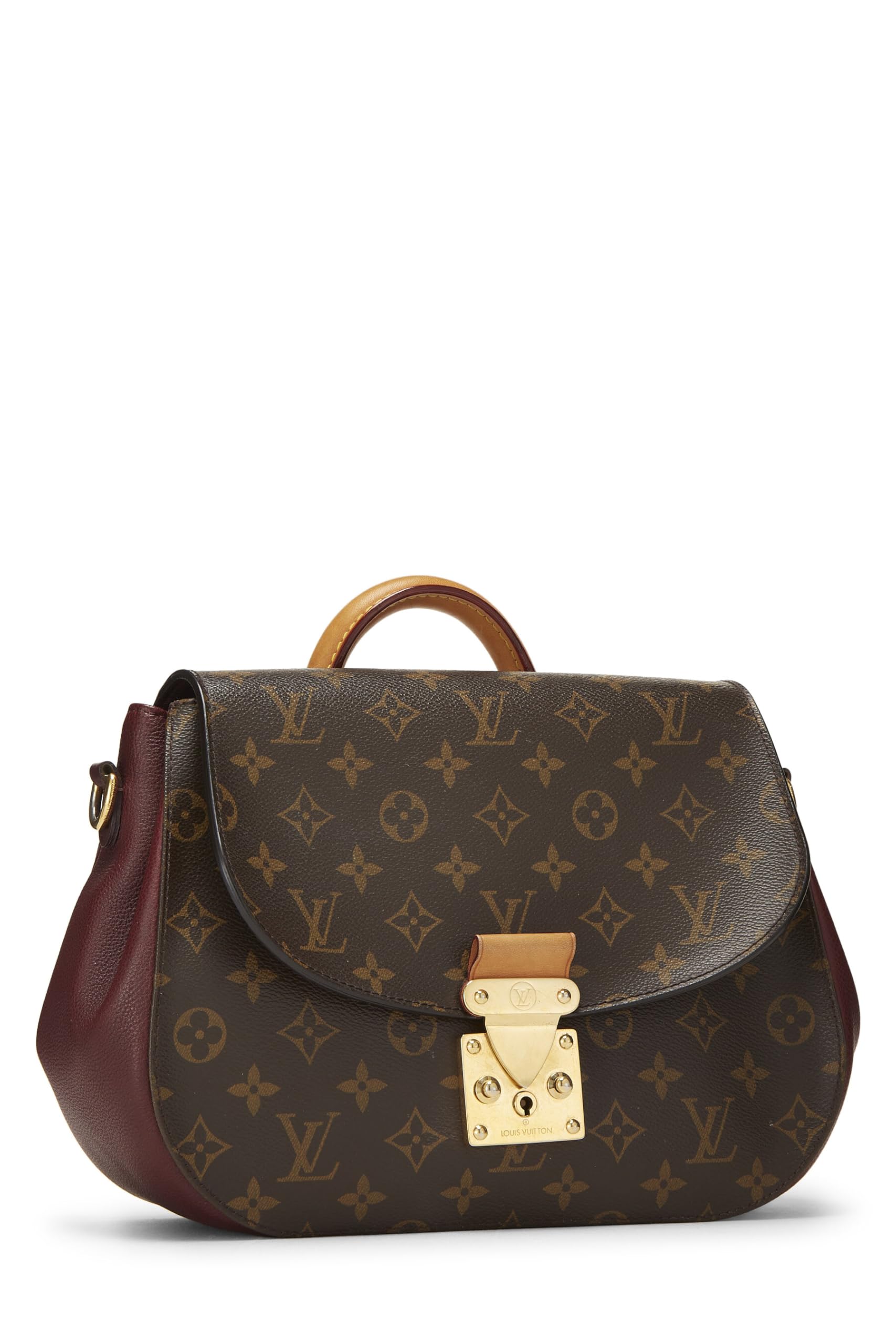 Louis Vuitton, Pre-Loved Burgundy Monogram Canvas Bordeaux Eden MM, Red