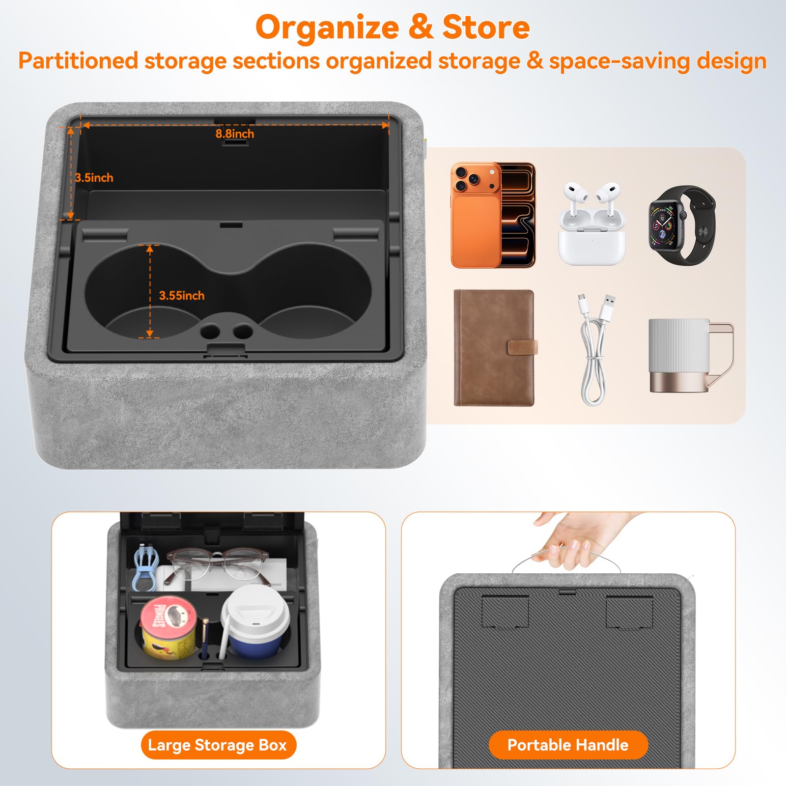 KDD Cuscino Porta-tablet 5 in 1 Pieghevole