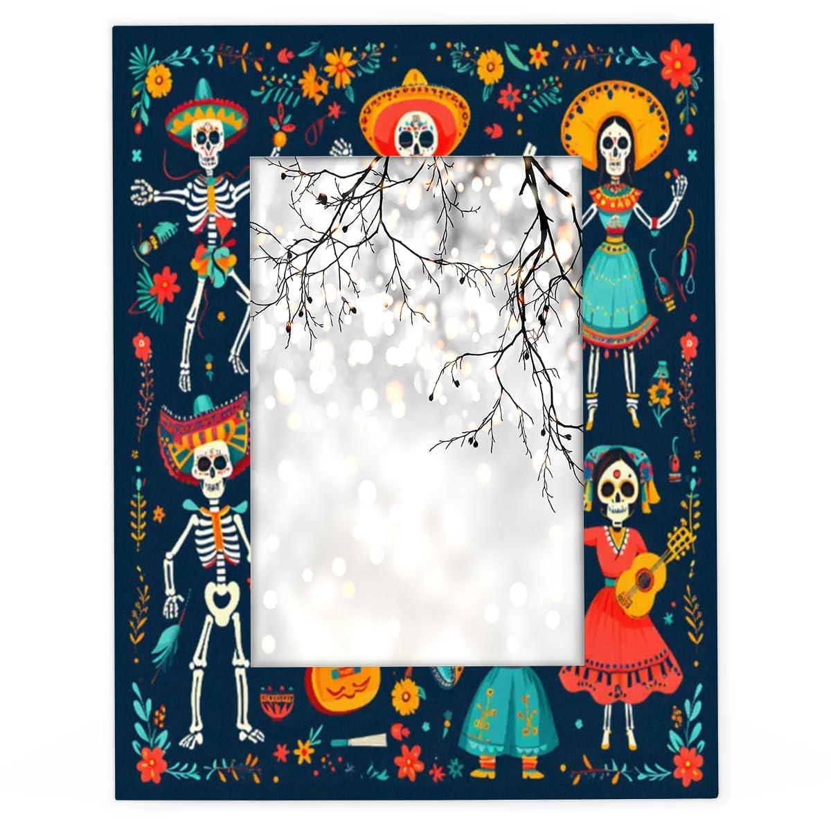 Amazon.com - Mardesigns Day Of The Dead Skull 5x7 Picture Frame
