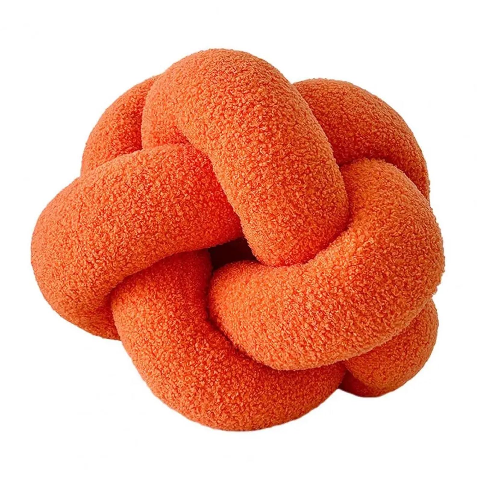 Coussin nœud tressé pour créer un coin lecture cosy et chaleureux