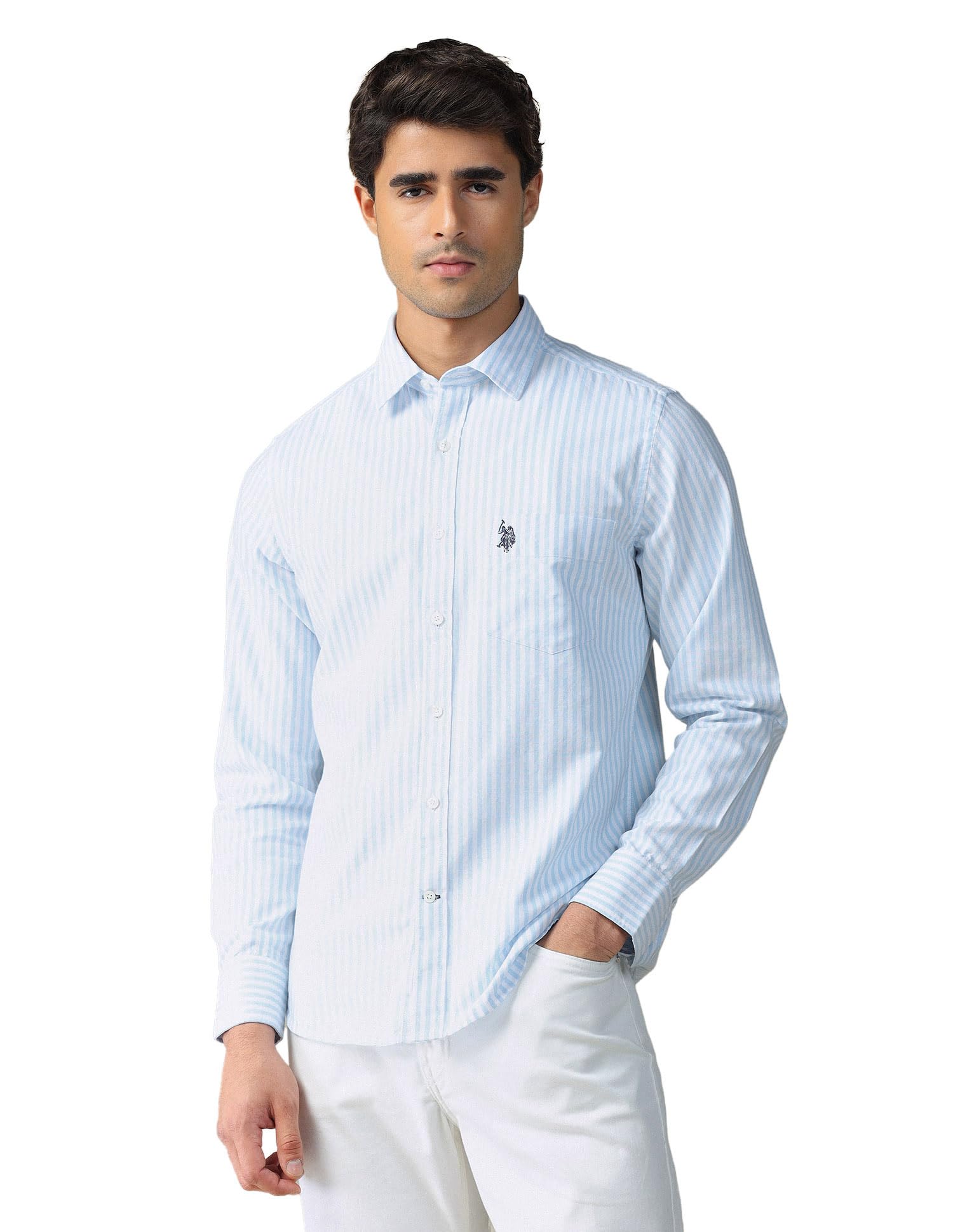 u.s. polo assn. Apparel Striped Tailored Fit Shirt-picture-49