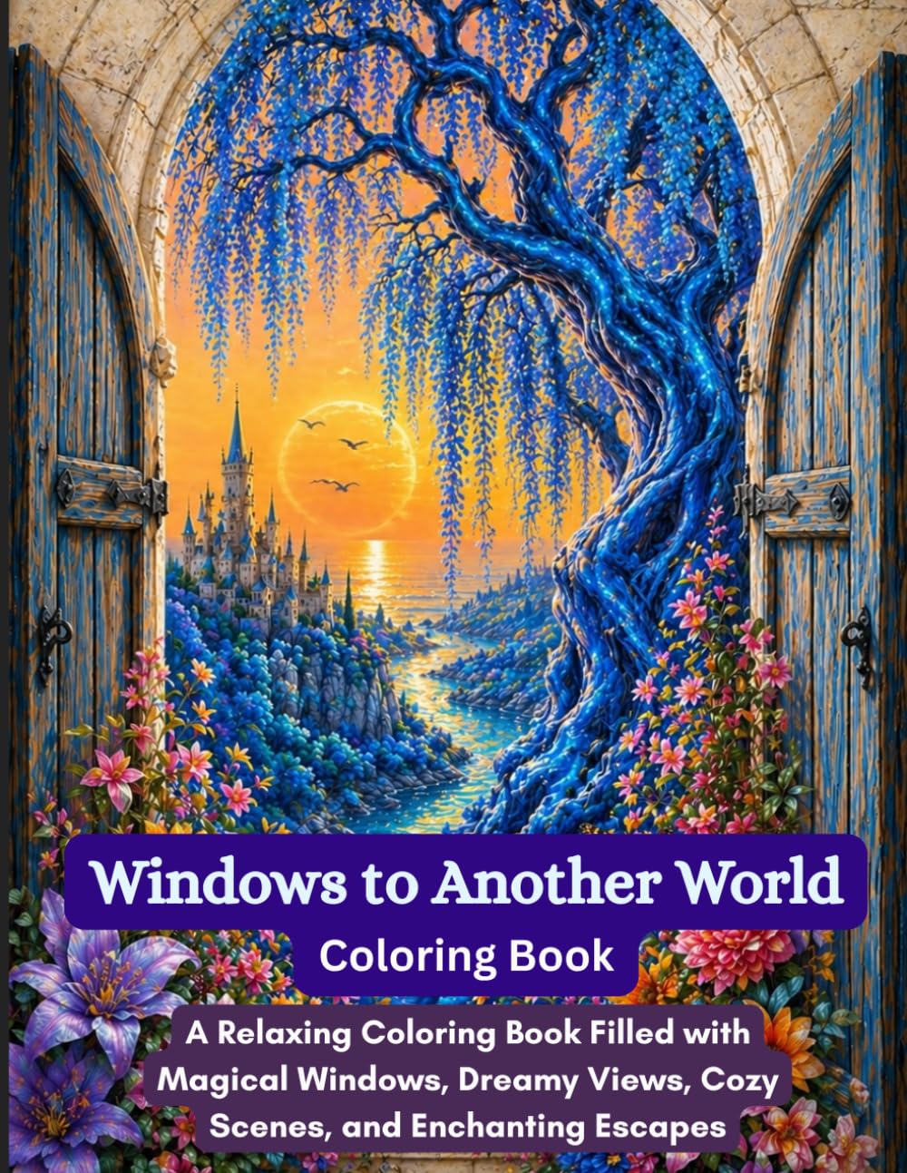 Windows to Another World Coloring Book