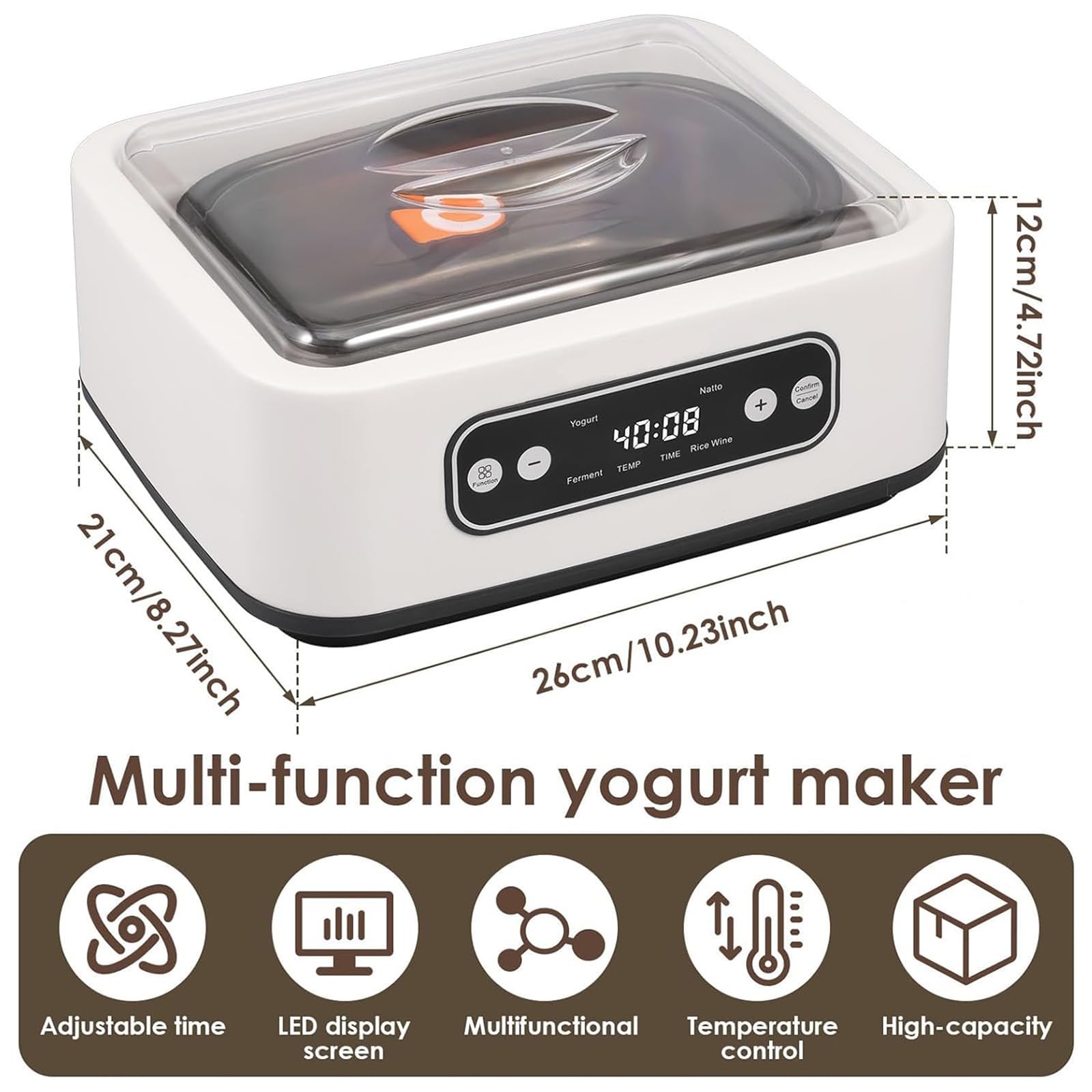 YaourtièRe Professionnelle, YaourtièRe Automatique Multifonction