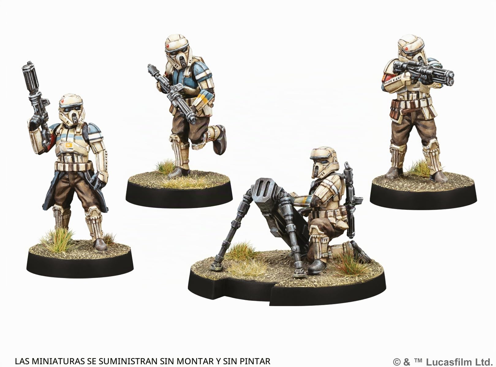 Asmodee Star Wars Legión: Shoretroopers, Expansión, Juego de Miniaturas