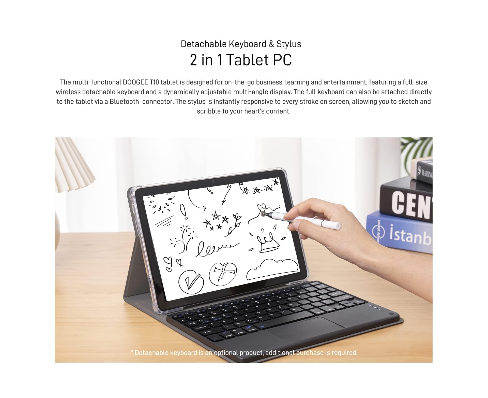 T10 10.1 8GB/128GB Niebieski - Tablet Marka