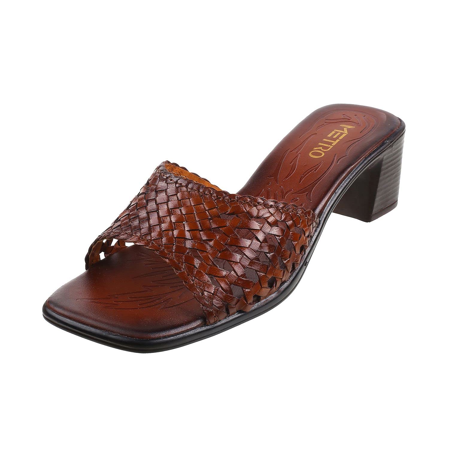 Metro Women Leather Slip-on Fashion Sandal UK/6 EU/39 (41-4624) (B0D5BP8X22) Amazon Price History, Amazon Price Tracker