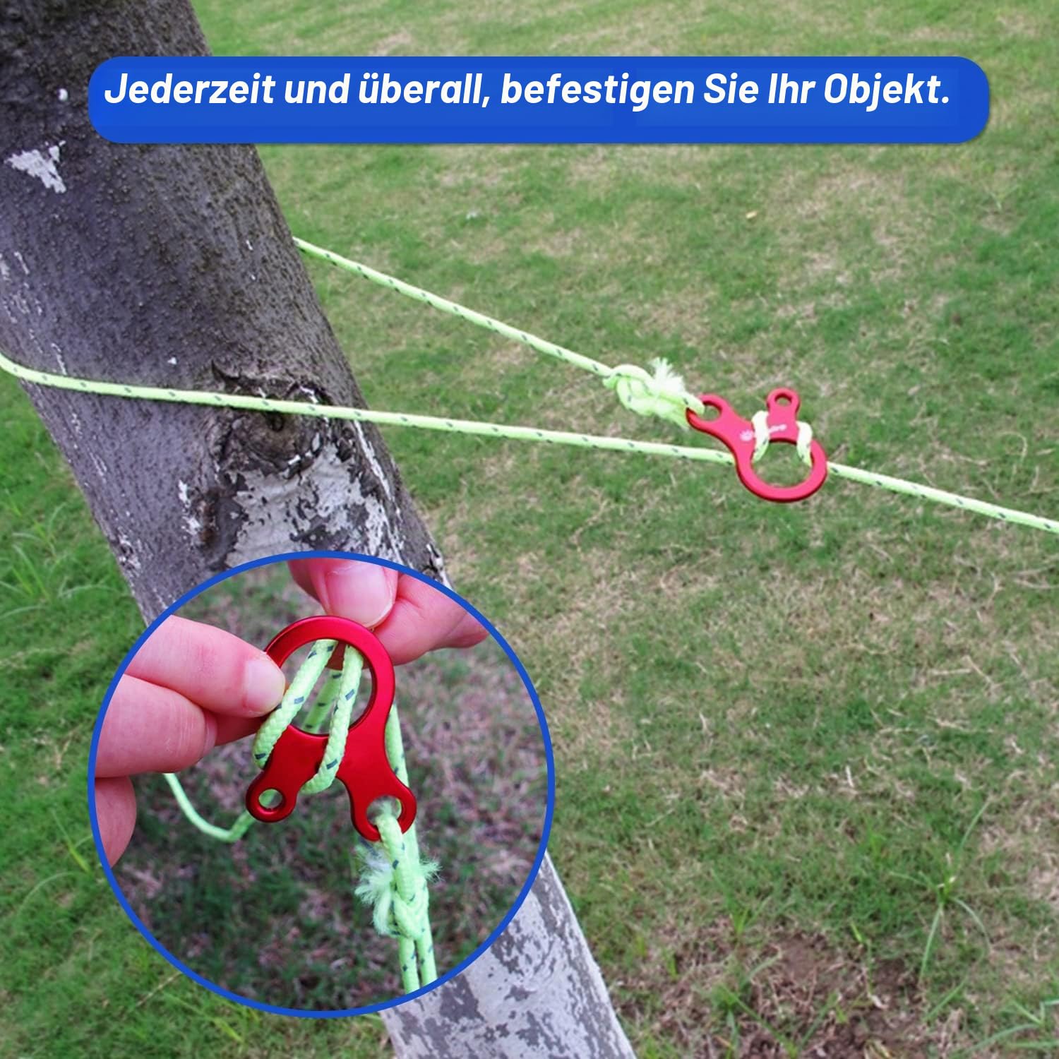 12 Stücke Seilspanner, Dreilochspanner Schnurspanner, Seilspanner Camping, Zeltleinenspanner 3 Loch, Dreilochspanner Cord Adjuster Zelt Spanner, Zeltleinenspanner, Aluminiumlegierung Seilspanner Sonstiges