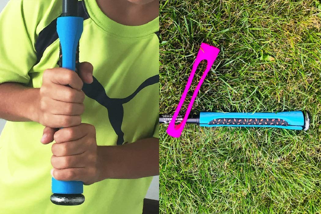 Big League Grips Baseball Softball Hitting Grip Trainer - Batting Grip Aid Training Equipment